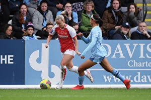 Images Dated 6th November 2023: Intense Battle: Arsenal vs Manchester City - Women's Super League Showdown