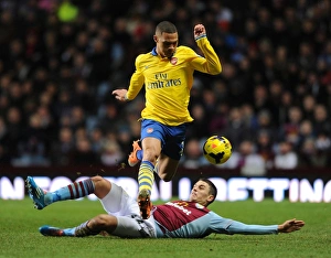 Intense Battle: Kieran Gibbs vs. Matthew Lowton at Villa Park