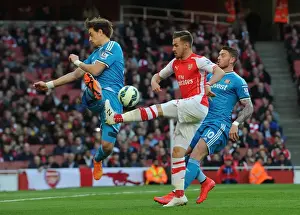 Intense Battle: Ramsey vs. Coates & Wickham - Arsenal vs. Sunderland (2015)