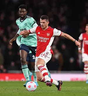 Intense Battle: Xhaka vs Ndidi - Arsenal vs Leicester Premier League Clash