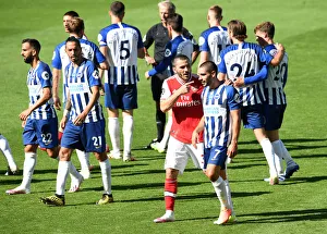 Intense Clash: Maupay vs. Kolasinac in Brighton vs. Arsenal (2019-20)