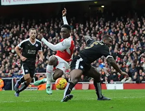 Intense Clash: Welbeck vs Morgan at the Emirates - Arsenal vs Leicester City, February 2016