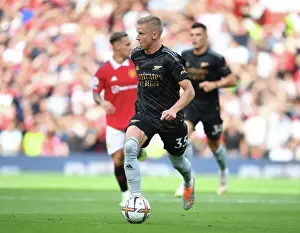 Manchester United V Arsenal 2022-23 Prints: Intense Clash: Zinchenko vs Manchester United - Premier League Showdown (2022-23)