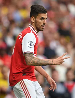Intense Face-off: Dani Ceballos vs. Tottenham in Arsenal vs. Tottenham Premier League Clash