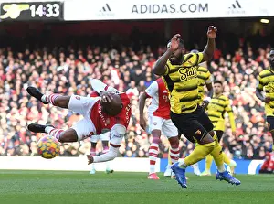 Intense Premier League Moment: Lacazette Fouls Danny Rose (Arsenal vs. Watford)