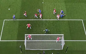 Arsenal V Chelsea 2011-12 Prints: Intense Rivalry: Arsenal vs. Chelsea Penalty Showdown, Premier League 2011-12