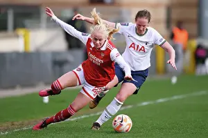 Tottenham Hotspur Women V Arsenal Women 2022-23 Prints: Intense Rivalry: Arsenal vs. Tottenham Hotspur - FA Women's Super League Battle