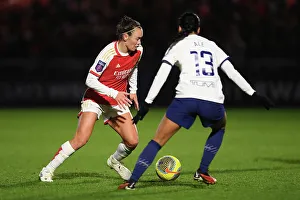 Intense Rivalry: Arsenal Women vs. Tottenham Hotspur Women in FA WSL Cup Battle