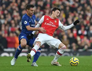 Intense Rivalry: Azpilicueta Fouls Ozil - Arsenal vs. Chelsea (2019-20)