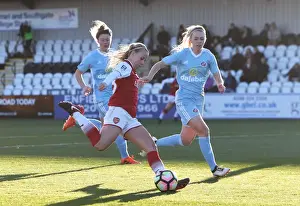 Arsenal Women V Sunderland 2017-18 Prints: Intense Rivalry: Beth Mead vs. Hayley Sharp - Arsenal Women's WSL Showdown