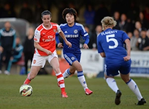 Chelsea Ladies V Arsenal Ladies 30/4/15 Prints: Intense Rivalry: Chelsea Ladies vs