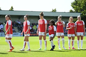 Arsenal Women V Aston Villa Women 2022-23 Prints: Intense Rivalry in FA Women's Super League: Arsenal Women vs Aston Villa at Meadow Park (2022-23)