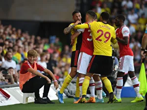 Intense Rivalry: Holebas, Capoue, and Xhaka Clash Heats Up in Watford vs Arsenal Match