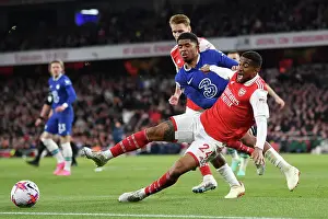 Intense Rivalry: Nelson vs. Fofana Clash - Arsenal vs. Chelsea in the Premier League (2022-23)