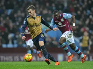 Intense Rivalry: Ramsey vs. Okore Clash in Aston Villa vs. Arsenal Premier League