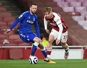 Intense Rivalry: Smith Rowe vs Sigurdsson Clash at Arsenal vs Everton, Premier League 2021