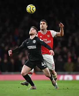 Intense Rivalry: Sokratis vs. Connelly - Arsenal's Fight Against Brighton