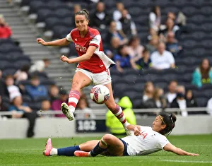 Tottenham Hotspur Women V Arsenal Women - MIND Series 2021-22 Prints: Intense Rivalry: Tottenham Hotspur Women vs. Arsenal Women Battle in MIND Series 2021-22