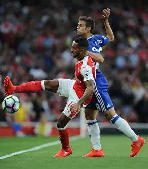 Intense Rivalry: Walcott vs. Azpilicueta - Arsenal vs. Chelsea, 2016-17 Premier League