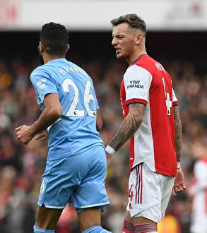 Intense Rivalry: White vs. Mahrez - Arsenal vs. Manchester City: A Battle of Words on the Football Field