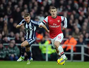 Intense Rivalry: Wilshere vs. Morrison Clash at Arsenal vs. West Brom, 2012-13 Premier League