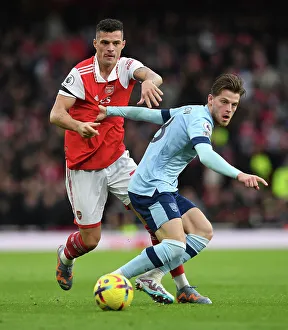 Intense Rivalry: Xhaka vs. Jensen - Arsenal vs. Brentford's Premier League Showdown
