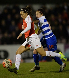 Arsenal Ladies V Reading FC Women 23rd March 2016 Prints: Intense Shooting Showdown: Fara Williams vs