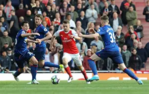Intense Showdown: Ramsey vs. Darmian & McTominay (Arsenal vs. Manchester United, 2016-17)