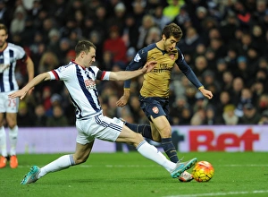 Intense Tackle: Flamini vs Evans, Premier League 2015-16