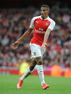 Arsenal V Wolfsburg - Emirates Cup 2015/16 Prints: Isaac Hayden in Action: Arsenal vs. VfL Wolfsburg at Emirates Cup 2015/16