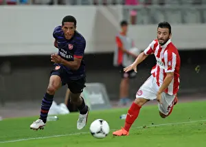 Isaac Hayden Outruns Emmanouil Siopis: Olympiacos vs. Arsenal, NextGen Series, Athens 2012