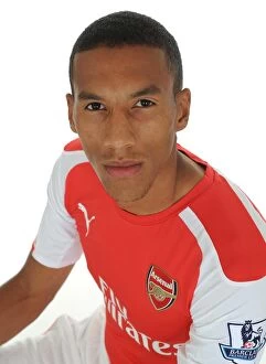 Images Dated 7th August 2014: Issac Hayden at Arsenal's 2014-15 Photocall