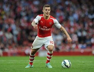 Arsenal V Tottenham Hotspur 2014-15 Prints: Jack Wilshere: In Action for Arsenal Against Tottenham Hotspur, Premier League 2014-15