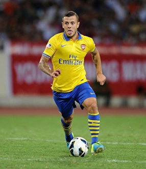 Jack Wilshere: In Action for Arsenal Against Vietnam, 2013