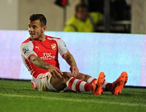 Hull City V Arsenal 2014/15 Prints: Jack Wilshere in Action: Arsenal vs. Hull City, Premier League 2014-2015