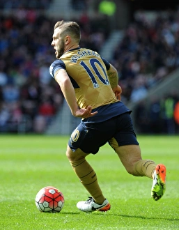 Jack Wilshere in Action: Arsenal vs. Sunderland (Premier League 2015-16)