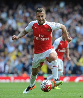 Jack Wilshere in Action: Arsenal vs. Aston Villa, Premier League 2015-16