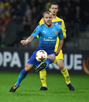 Jack Wilshere in Action: Arsenal vs. FC BATE Borisov, UEFA Europa League 2017-18