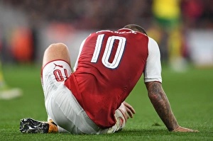Jack Wilshere in Action: Arsenal vs. Norwich City, Carabao Cup 2017-18