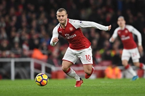 Arsenal V Chelsea 2017-18 Prints: Jack Wilshere in Action: Arsenal vs. Chelsea, Premier League 2017-18