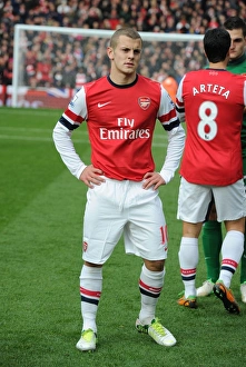 Jack Wilshere in Action: Arsenal vs. Queens Park Rangers, Premier League 2012-13