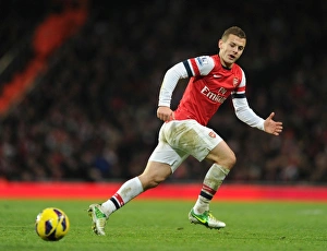 Arsenal V West Bromwich Albion 2012-13 Prints: Jack Wilshere: In Action for Arsenal vs. West Bromwich Albion, Premier League 2012-13