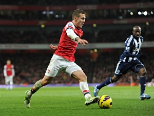 Arsenal V West Bromwich Albion 2012-13 Prints: Jack Wilshere in Action: Arsenal vs. West Bromwich Albion, Premier League 2012-13