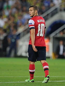 Fenerbahce V Arsenal 2013-14 Prints: Jack Wilshere in Action: Arsenal vs. Fenerbahce, UEFA Champions League Play-offs (2013)