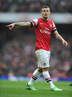 Arsenal V Norwich City 2012-13 Prints: Jack Wilshere in Action: Arsenal vs. Norwich City (2012-13)