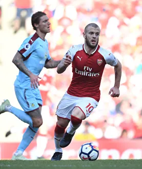 Jack Wilshere in Action: Arsenal vs Burnley, Premier League 2017-18