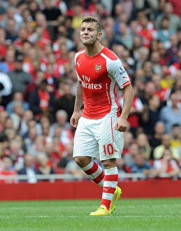 Arsenal V Manchester City 2014-15 Prints: Jack Wilshere in Action: Arsenal vs Manchester City, Premier League 2014-15