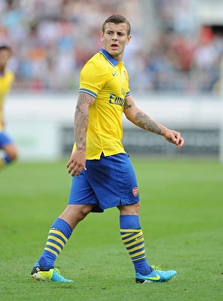 Arsenal V Manchester City Pre Season 2013-14 Prints: Jack Wilshere in Action: Arsenal vs Manchester City, 2013 Pre-Season Clash