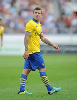 Arsenal V Manchester City Pre Season 2013-14 Prints: Jack Wilshere in Action: Arsenal vs Manchester City Pre-Season Clash