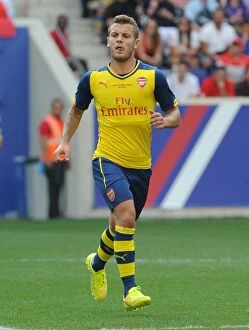 Images Dated 26th July 2014: Jack Wilshere in Action: Arsenal vs New York Red Bulls Pre-Season Friendly, 2014